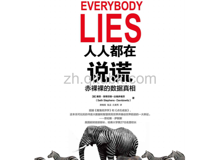 人人都在说谎.epub电子书下载（[美]赛思·斯蒂芬斯–达维多维茨 著）：赤裸裸的数据真相