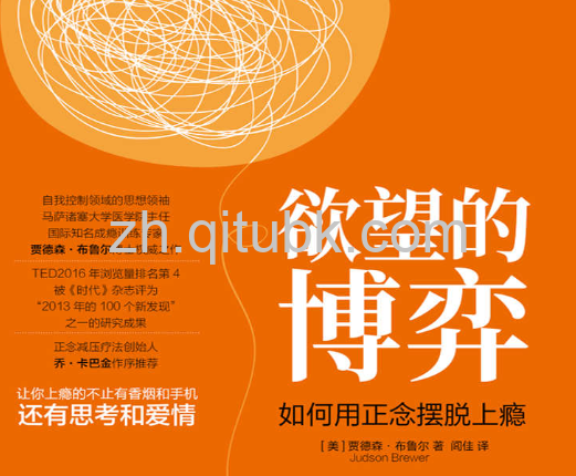 欲望的博弈.epub电子书下载(贾德森·布鲁尔 (Judson Brewer) 著):如何用正念摆脱上瘾